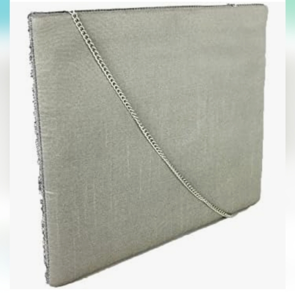 Rare - St. Xavier Social Icons  Rainbow Sequin Beaded convertible Clutch - Picture 4 of 5